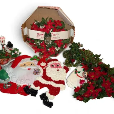 Vintage christmas decor