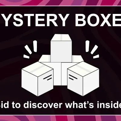 Mystery boxes christmas decor