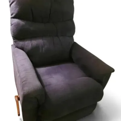 La z boy navy blue rocker recliner
