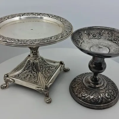 Silver Plated Decorative Stands