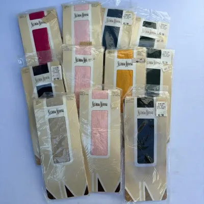 Neiman Marcus Knee High Shadow Toe Assorted Colors One Size Fits 8.5-11.5 - 11pc
