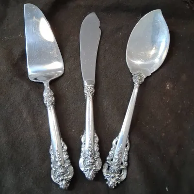 Wallace Grande Baroque Sterling Serving Pieces