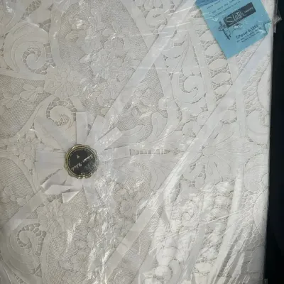 Vintage Banquet Tablecloth  