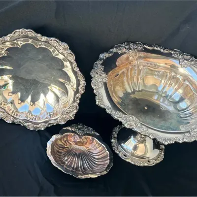 Wallace Silver Plate Serving Pieces