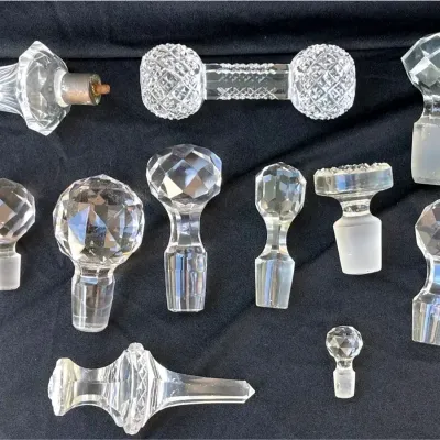 Crystal Toppers Etc. 11pcs