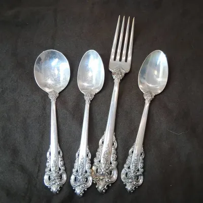 Wallace Grande Baroque Sterling Spare Flatware Pieces