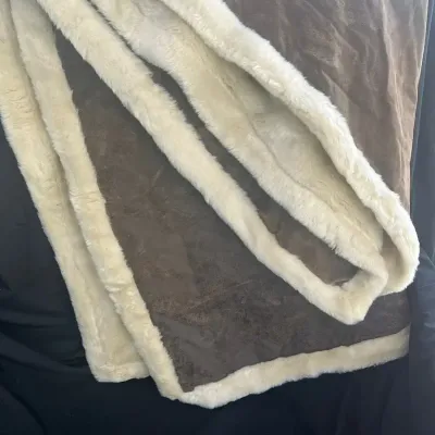 Fur & Suede Blanket