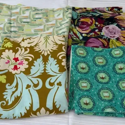 Assorted Floral & Patterned Fabric