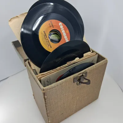 Vintage 45 RPM Records, About 50
