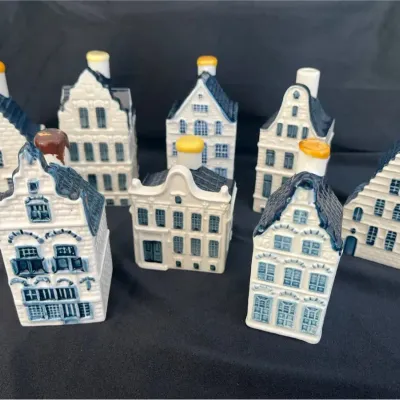 KLM Blue Delft Miniature House Collection 