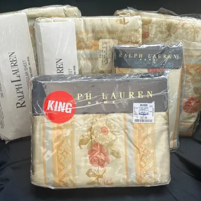Ralph Lauren Matching Sheets And Pillowcases 