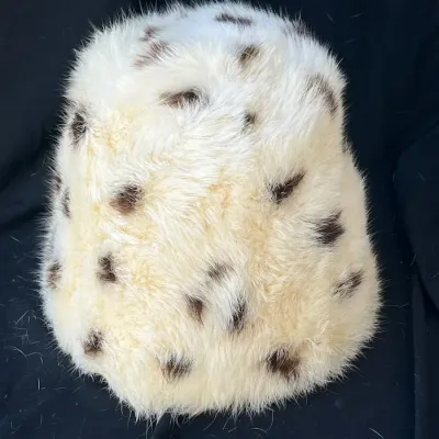 Vintage Fur Bucket Hat