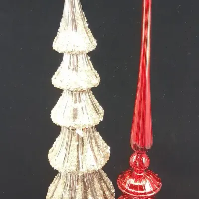 Blown Glass Holiday Decor