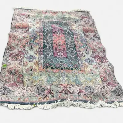 Vintage Traditional-Style Area Rug 90" x 62"
