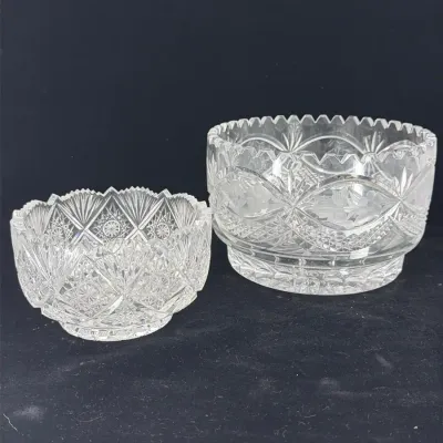 Cut Glass Bowls