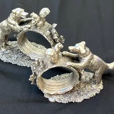 Reed & Barton Napkin Holders
