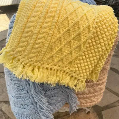 Handmade Afghans - 2 Large, 1 Small
