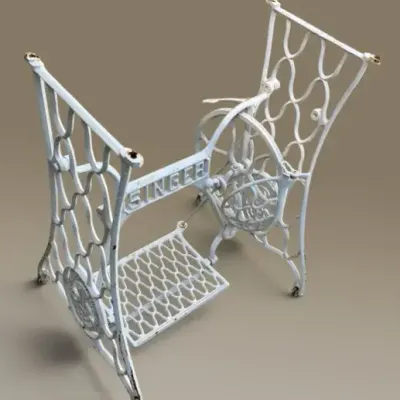 Singer Base, Cast Iron With Foot Pedal