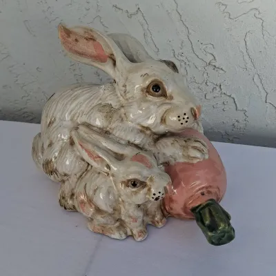 Vintage Ceramic Rabbit