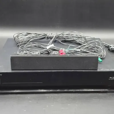Sony HBD-E370 3D Blu-ray/DVD Home Theater Surround Sound System with Speakers & Remote – Tested & Wo