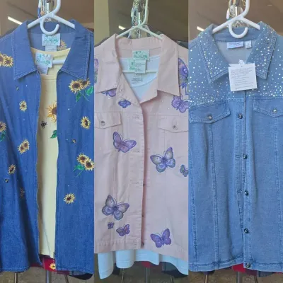 Quacker Factory Women's Matching Jacket & Top Sets Plus DreamJeannes Jacket – Lot of 5 – Sizes 1X & 