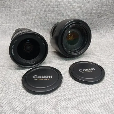 Canon EF-S 10-22mm & Zoom 28-135mm Lenses