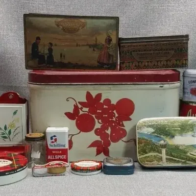Collectible Tin Containers
