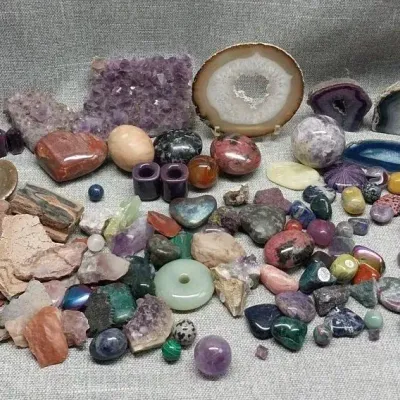 Amethyst, Agate, & Other Crystals