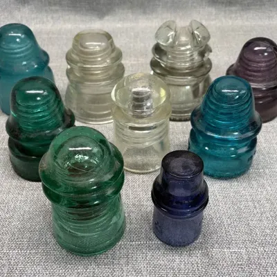 Glass Utility And Telephone Pole Insulators