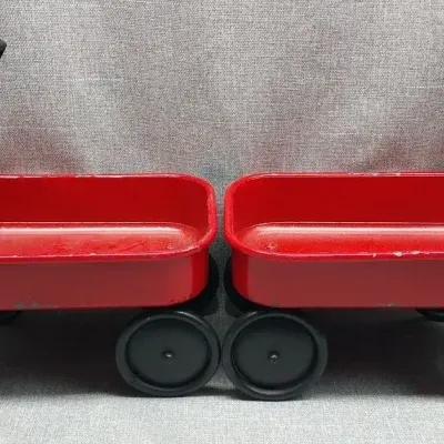Little Red Toy Wagons