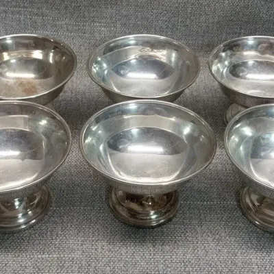 Sterling Weighted Fruit Bowls