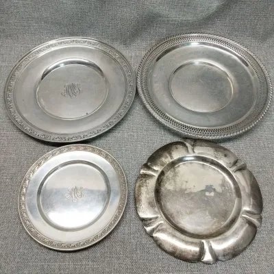 Sterling Serving Plates