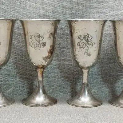 Preisner Sterling Goblets