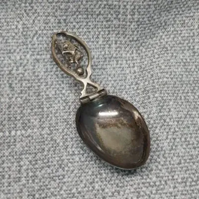 Silver (800) Folding Baby Spoon