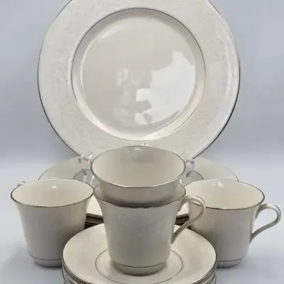 American Manor "Chantilly" China Dinnerware Lot 