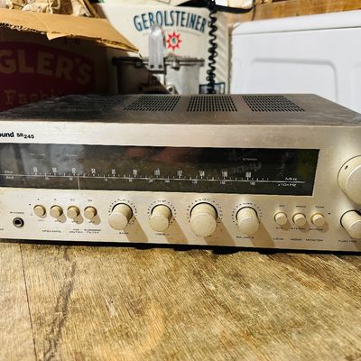 Sale Photo Thumbnail #158: Vintage Parasound SR 245 AM/FM stereo receiver