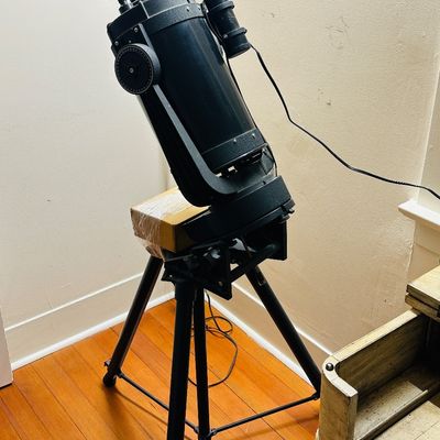 Sale Photo Thumbnail #58:  Byers Celestron telescope
