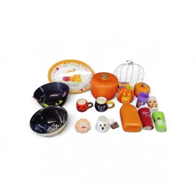 JB300 Small Halloween/Fall Themed Decor/Dishes