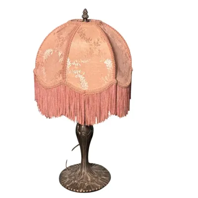 JB211 Vintage Tassel Fringed Table Lamp 