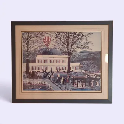 JB105 Arlington Wedding Framed Print