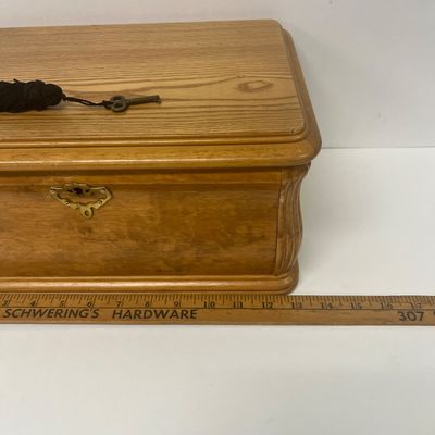 LOT 70: Huge Costume Jewelry Lot With Wooden Jewelry Box