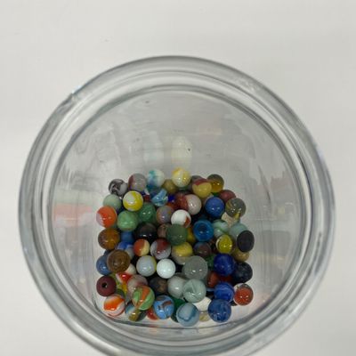 LOT 63: Vintage Marble & Glass Lot
