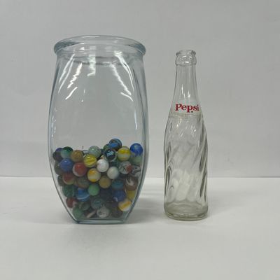LOT 63: Vintage Marble & Glass Lot