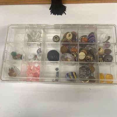 LOT 70: Huge Costume Jewelry Lot With Wooden Jewelry Box