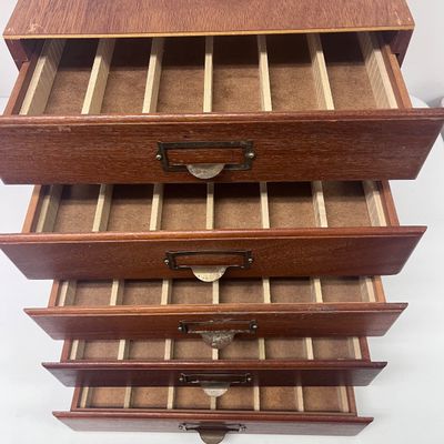LOT 66: Wooden Jewelry Box
