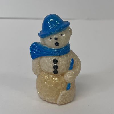 LOT 51: Christopher Radko Snowman Light Deco