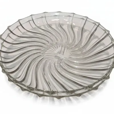 Sale Photo Thumbnail #668: Milani crystal swirl serving bowl