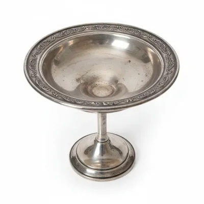 Sale Photo Thumbnail #536: Gorham sterling silver tazza