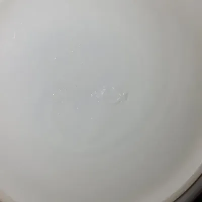 Sale Photo Thumbnail #604: Fenton milk glass grape pattern ruffled bowl second image