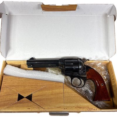 Sale Photo Thumbnail #34: * A. Uberti s.p.a. Bisley SA Single Action Revolver .357 Magnum with 4 3/4 Inch Barrel